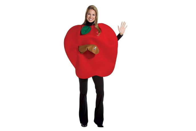 Disfraz de manzanas de mujer